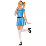 Adult Bubbles Costume - The Powerpuff Girls - US 6281