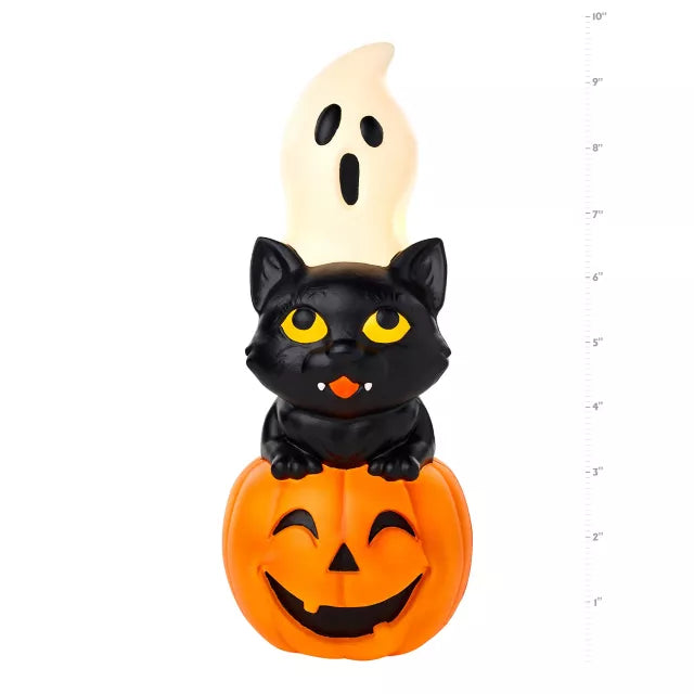 24" Light-Up Blow Mold Classic Halloween Icons Stack - US 9823