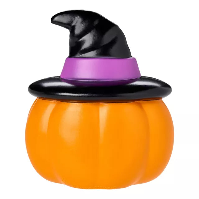 6.6" Light-Up Blow Mold Witch Pumpkin - US 2622