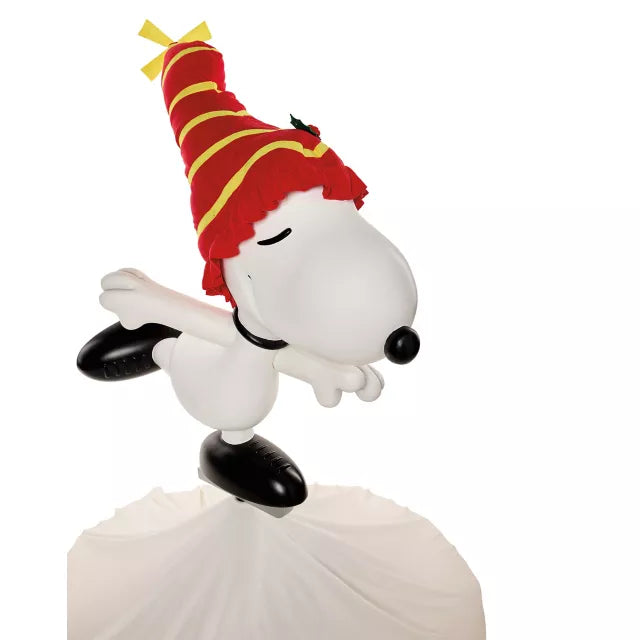 4 Ft 10 In Ice Skating Snoopy Animatronic - Peanuts - US 0891
