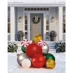 2 Ft Mickey Mouse Peppermint Ears Giant Ornament Inflatable Decoration – Mickey and Friends - US 5624