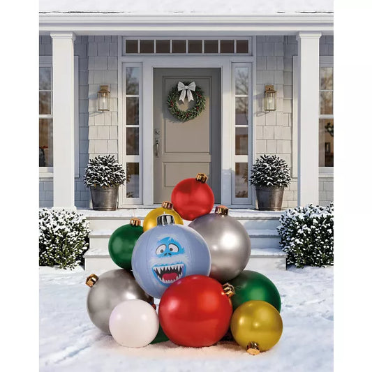 1 Ft 6 In Bumble Face Giant Ornament Inflatable Decoration – Rudolph the Red-Nosed Reindeer - US 5402