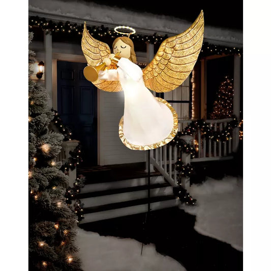 8 Ft Light-Up Musical Angel Prop - US 9642