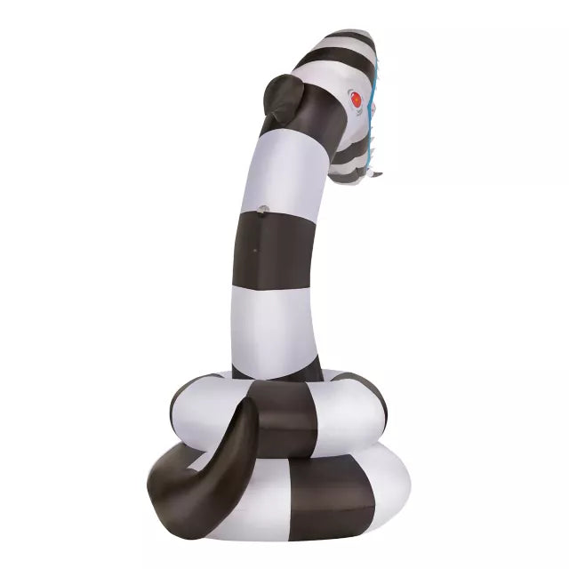 8.9 Ft Sandworm Light-Up Inflatable Decoration - Beetlejuice - US 1967