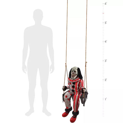 4 Ft 3 In Toothy the Clown Animatronic - US 4023