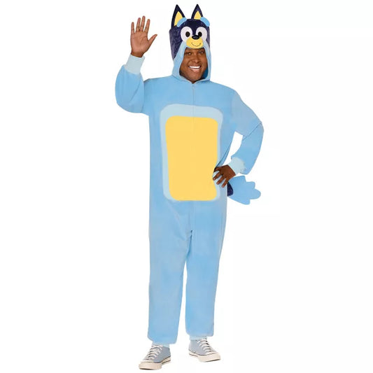 Adult Bandit Heeler One Piece Costume - Bluey - US 7207