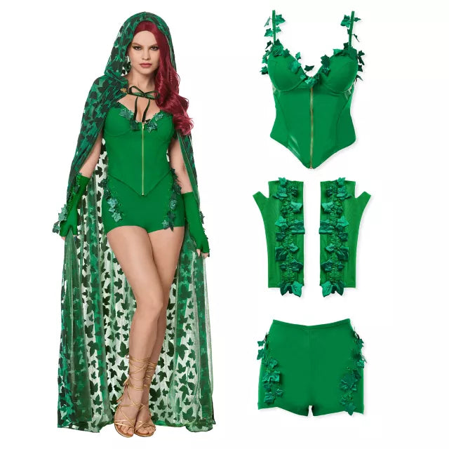 Adult Poison Ivy Costume Bundle - DC Villains - US 5392