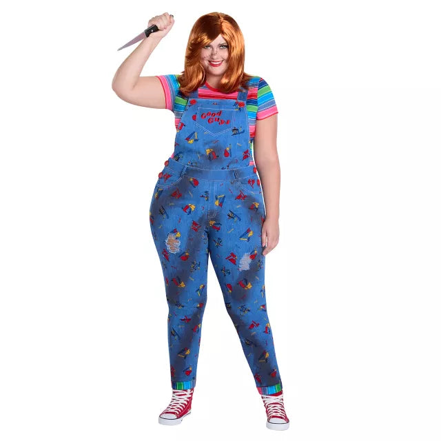 Adult Chucky Overalls Costume - US 7997