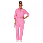 Adult Plus Size Pink Power Jumpsuit - Barbie the Movie - US 6329