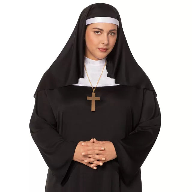 Adult Nun Plus Size Costume - US 9802