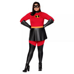 Adult Mrs. Incredible Catsuit Plus Size Costume - The Incredibles - US 2078