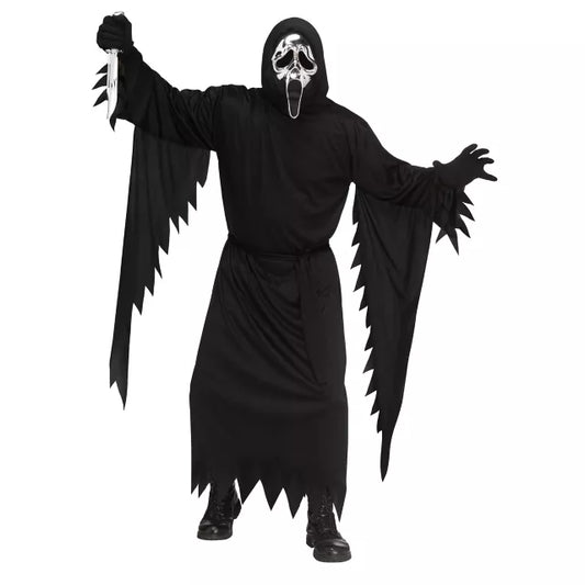 Adult Chrome Ghost Face Costume - US 3628