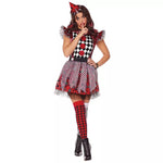 Adult Circus Misfit Clown Plus Size Costume - US 3074