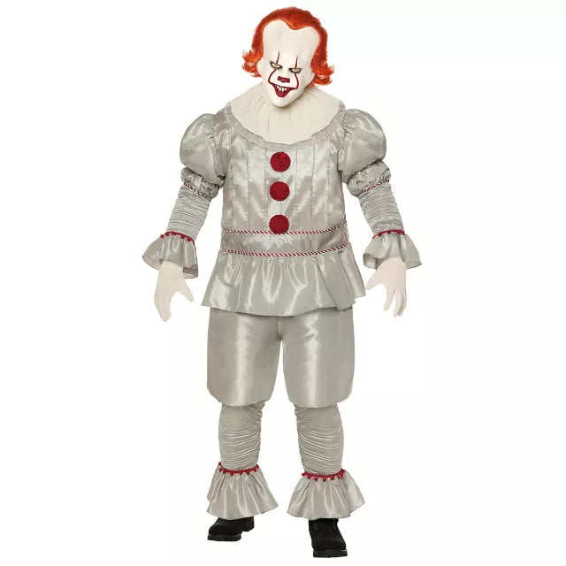 Adult Pennywise Plus Size Costume Deluxe - It: Chapter Two - US 8510