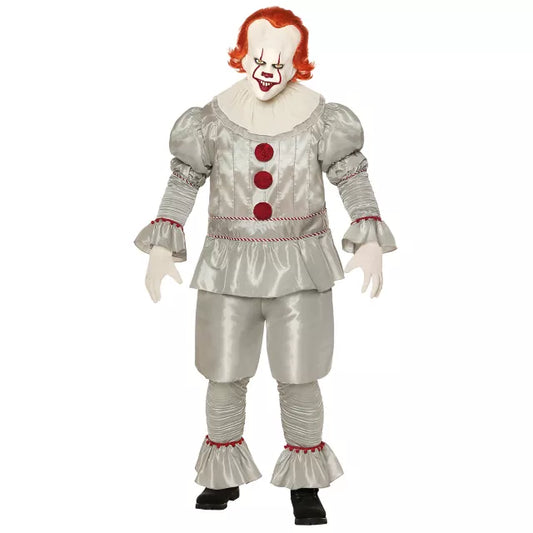 Adult Pennywise Plus Size Costume Deluxe - It: Chapter Two - US 8510
