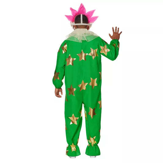 Adult Plus Size Spikey Jumpsuit Costume - Killer Klowns from Outer Space - US 9550