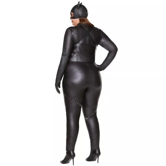 Adult Plus Size Catwoman The Signature Collection Costume - DC Villains - US 4380