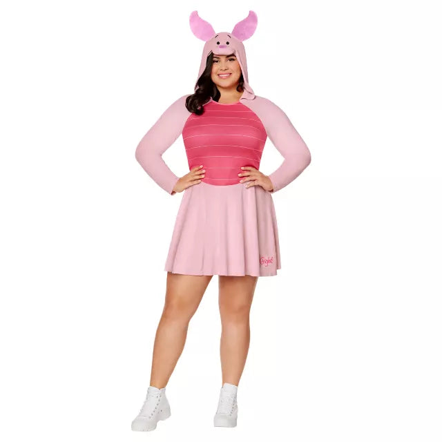 Adult Piglet Plus Size Dress Costume - Winnie the Pooh - US 2416
