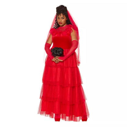 Adult Lydia Deetz Plus Size Costume - Beetlejuice - US 2275