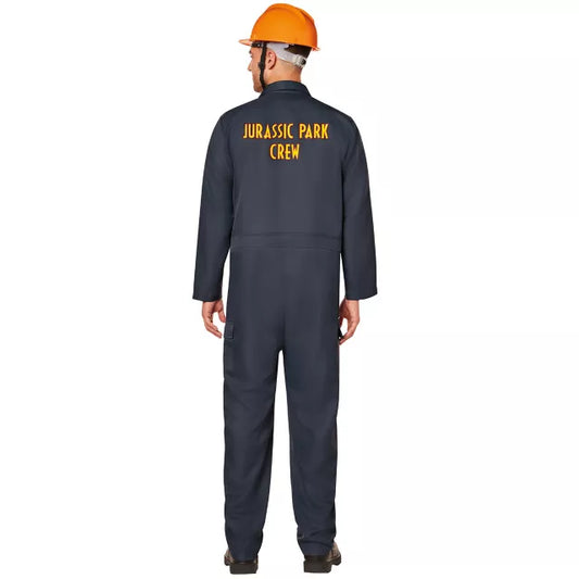 Adult Jurassic Park Crew Jumpsuit Costume - US 0649