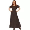 Adult Brown Peasant Dress - US 3694