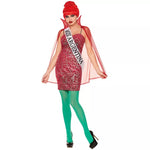 Adult Miss Argentina Dress Costume - Beetlejuice - US 1527