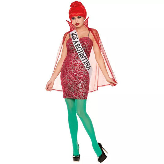 Adult Miss Argentina Dress Costume - Beetlejuice - US 1527