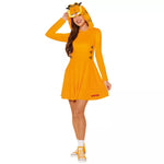 Adult Garfield Hooded Dress Costume - US 5830