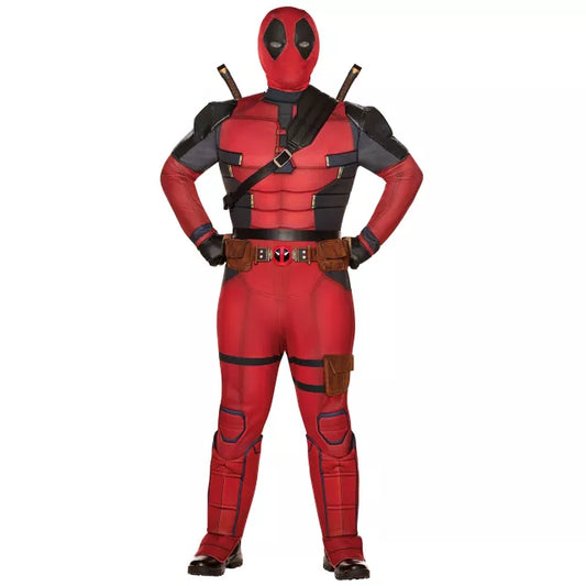 Adult Deadpool Plus Size Costume - Deadpool & Wolverine - US 7214