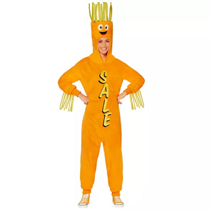 Adult Car Dealership Air Tube Dancer Jumpsuit Costume - US 2696