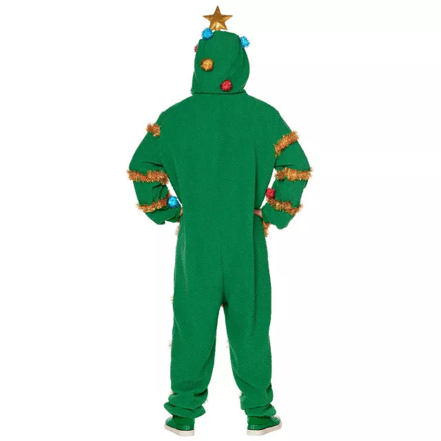 Adult Christmas Tree Jumpsuit - US 8898