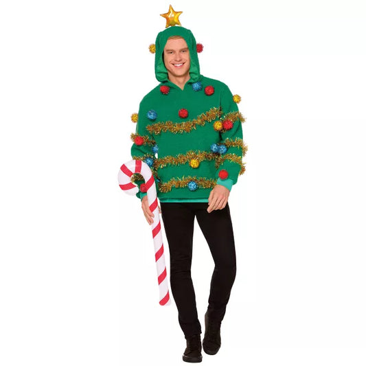 Adult Christmas Tree Hoodie - US 6526