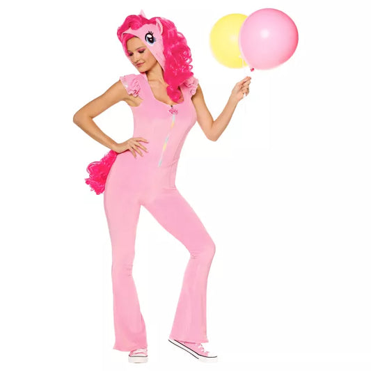 Adult Pinkie Pie Jumpsuit Costume - My Little Pony Friendship Is Magic - US 8853