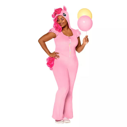 Adult Pinkie Pie Jumpsuit Costume - My Little Pony Friendship Is Magic - US 8853