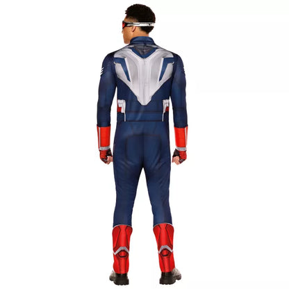 Adult Captain America Muscle Jumpsuit Costume - Captain America: Brave New World - US 4640