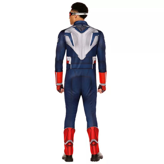 Adult Captain America Muscle Jumpsuit Costume - Captain America: Brave New World - US 4640
