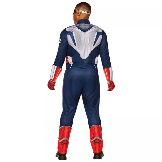 Adult Captain America Muscle Jumpsuit Costume - Captain America: Brave New World - US 4640