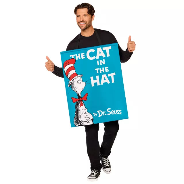 Adult 4-in-1 Book Covers 3D Costumes - Dr. Seuss - US 2350