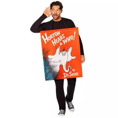 Adult 4-in-1 Book Covers 3D Costumes - Dr. Seuss - US 2350