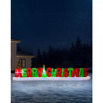 20 Ft Light-Up Merry Christmas Inflatable Decoration - US 2222