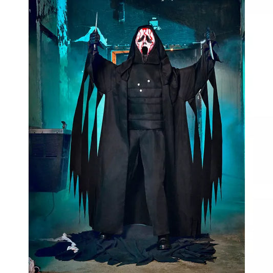 6 Ft 8 In Ghost Face Animatronic - US 3281