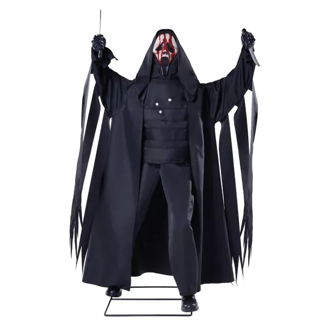 6 Ft 8 In Ghost Face Animatronic - US 3281