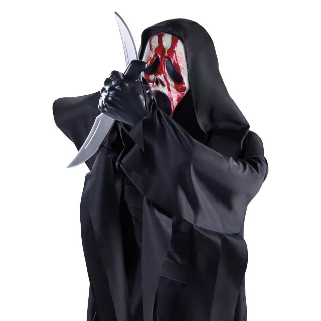 6 Ft 8 In Ghost Face Animatronic - US 3281