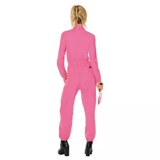 Adult Pink Michael Myers Jumpsuit Costume - Halloween II - US 0296