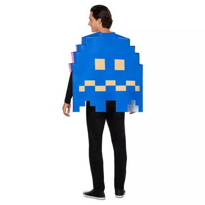 Adult Pinky & Turn to Blue Ghost Reversible 3D Costume - PAC-MAN - US 0291