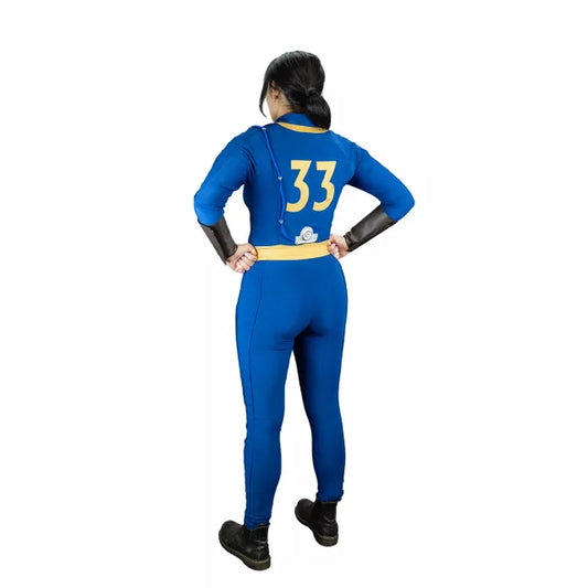 Adult Female Vault Dweller 76 Jumpsuit Costume - Fallout - US 4563